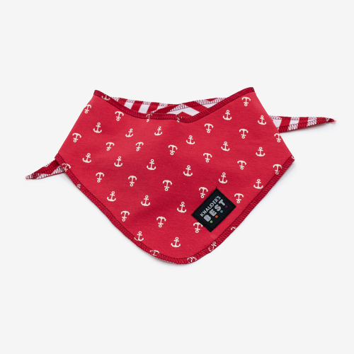 Bandana Anchor cherry - Your maritime must-have