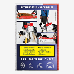 DRB Dog Rescue Blanket -  Safe, easy, quick