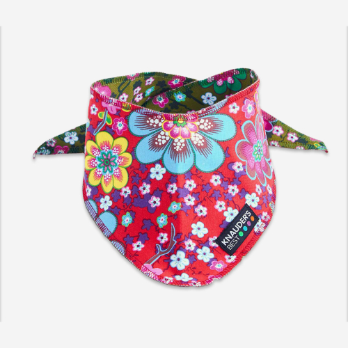 Bandana Flower Power - Peace & love for you and your dog